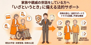 家族や親戚の世話をしている方へ「いざというとき」に備える法的サポート