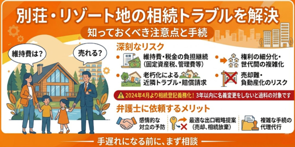 別荘・リゾート地の相続