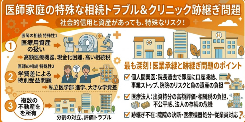 医師の相続について